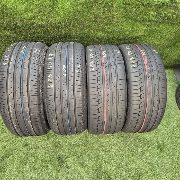 225 50 17 pirelli și continental