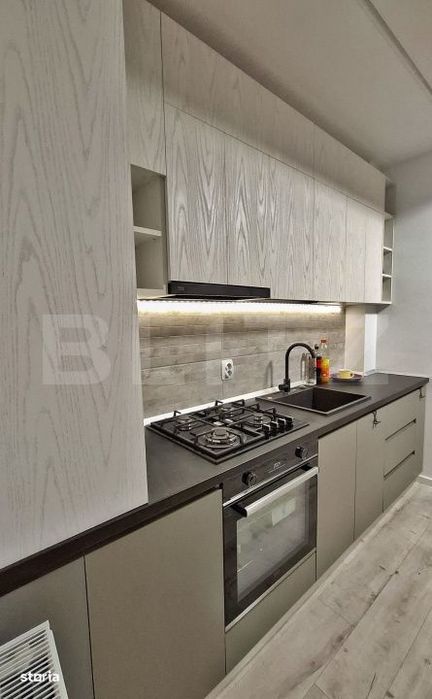 Apartament de inchiriat, 2 camere, 53 mp, loc de parcare, Romanescu Re