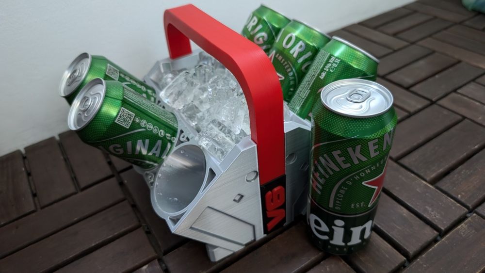 Охладител за кенчета Двигател