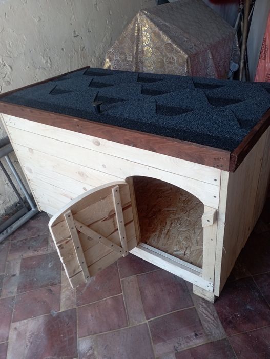 Будка для собаки утеплённая