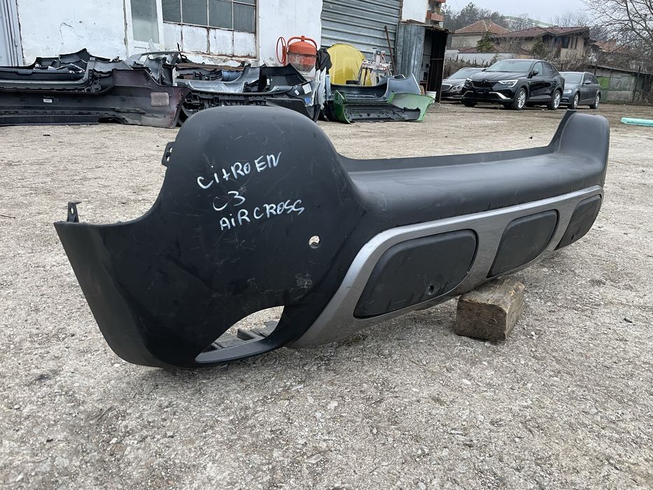Задна броня за Citroen C3 Air Cross Ситроен Ц3 Аиркрос 2017г-