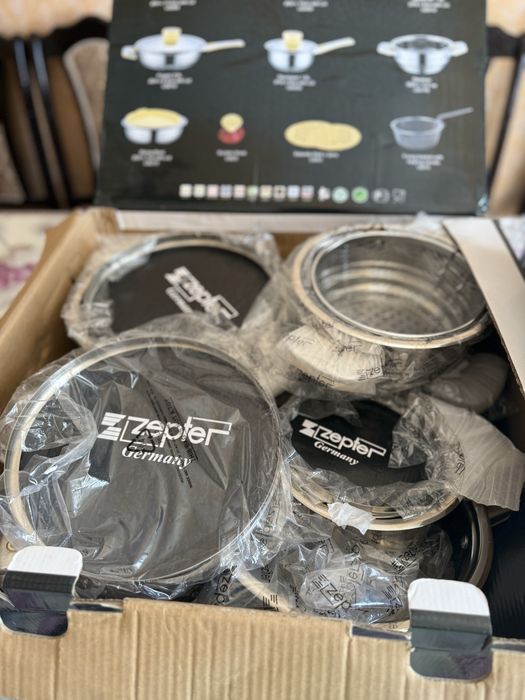 кухоные сковородки и кастрюли