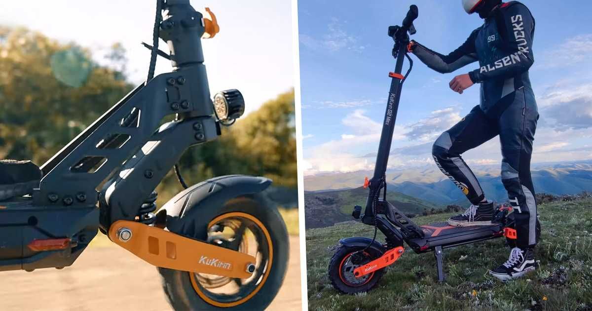 НОВА! KUGOO KIRIN G2 MAX 80км 55km/h Електрическа тротинетка гр. Бургас ...