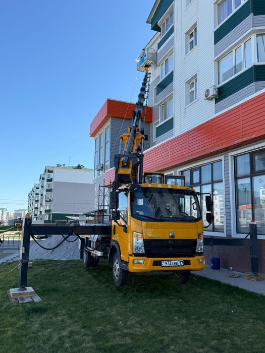 2 автовышки АГП Кобра услуги автовышки недорого