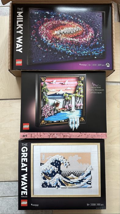 ЧИСТО НОВИ конструктори LEGO Technic Icons Botanical Creator Fortnite ART ЛЕГО