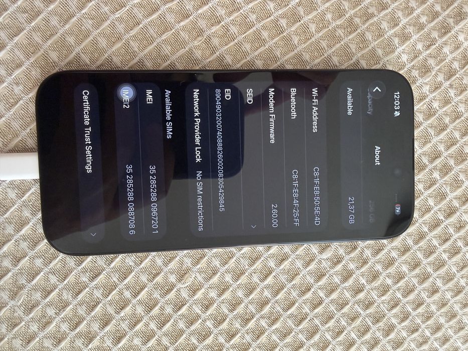 iPhone 16 pro 256gb