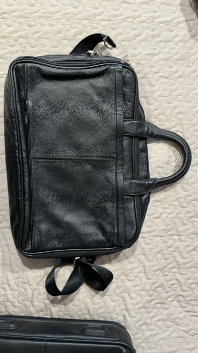 Кожаная мужская сумка