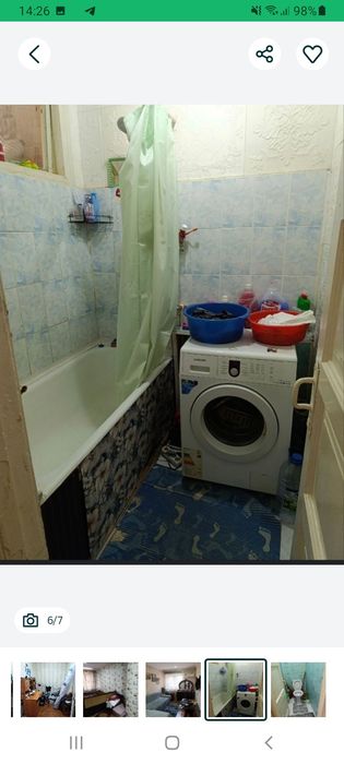 Продаётся 2х комнатная квартира