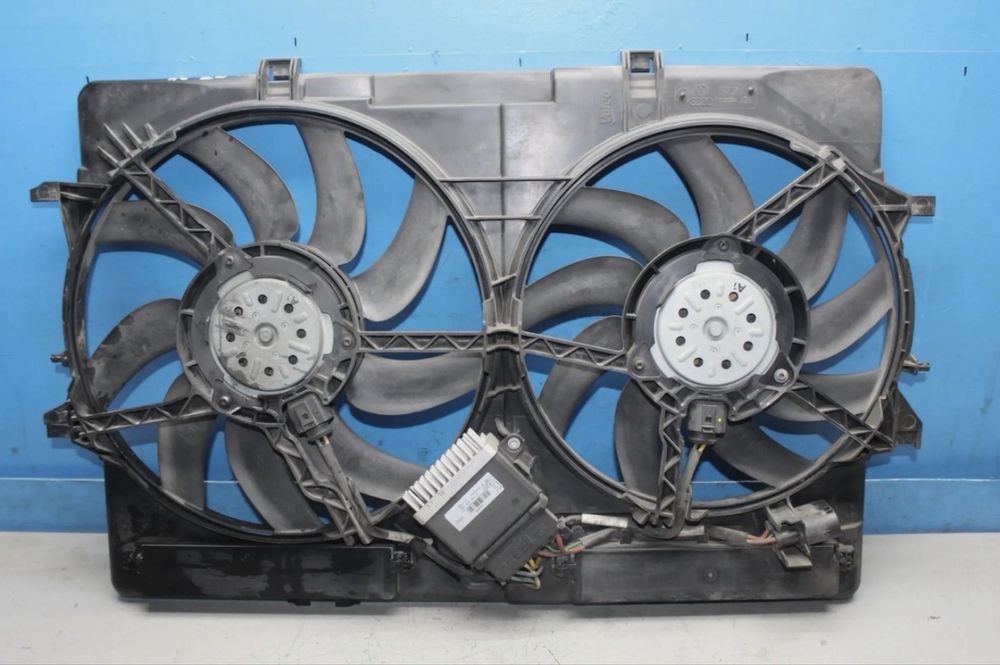 Ansamblu Ventilator Electroventilator Electroventilatoare Racire Aer Radiator Audi A6 C7 A4 B8.5 A7 A8 D4 3.0 Diesel CDU CLA CJC CJCB 2.0 TDI 2012-