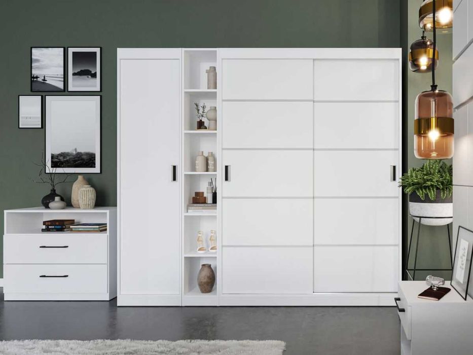 Dulap Nordis 210 usi albe - Transport Gratuit in 4-10 zile