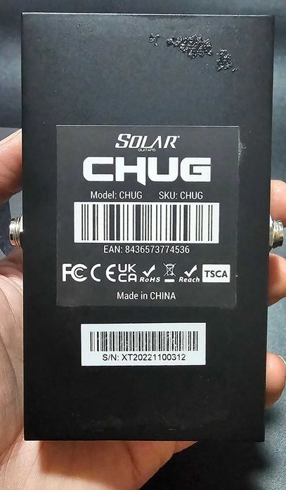 Vand Solar Guitars CHUG Pedal Pre-Amp