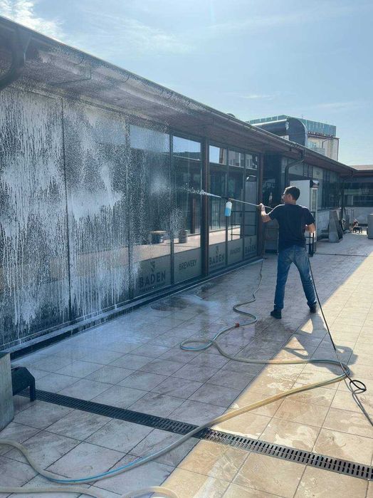 Чистка брусчатки. Мойка фасадов. Уборка. Химчистка мебели.