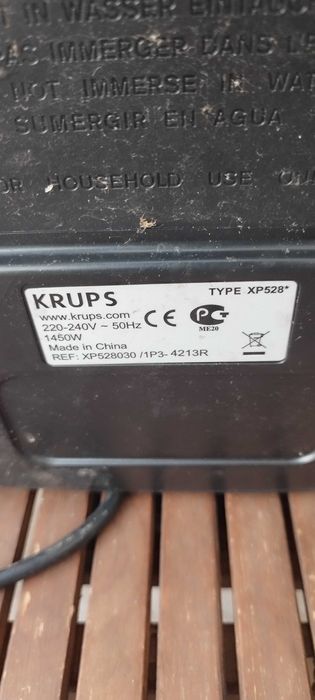 Еспресо машина Krups XP528030, Ръчна, 1.1 л, 15 бара, Инокс