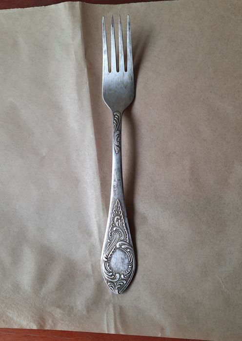 Вилка мельхиоровая времен СССР