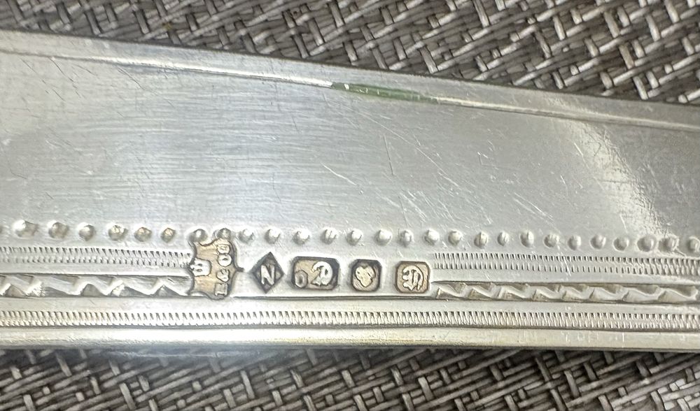 Стебърни прибори висока проба сребро