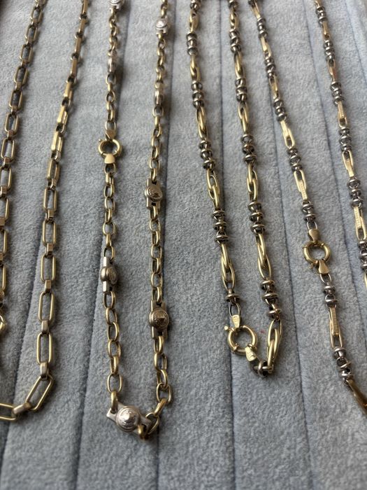 Плътен златен синджир 92.64гр 14к 70 см