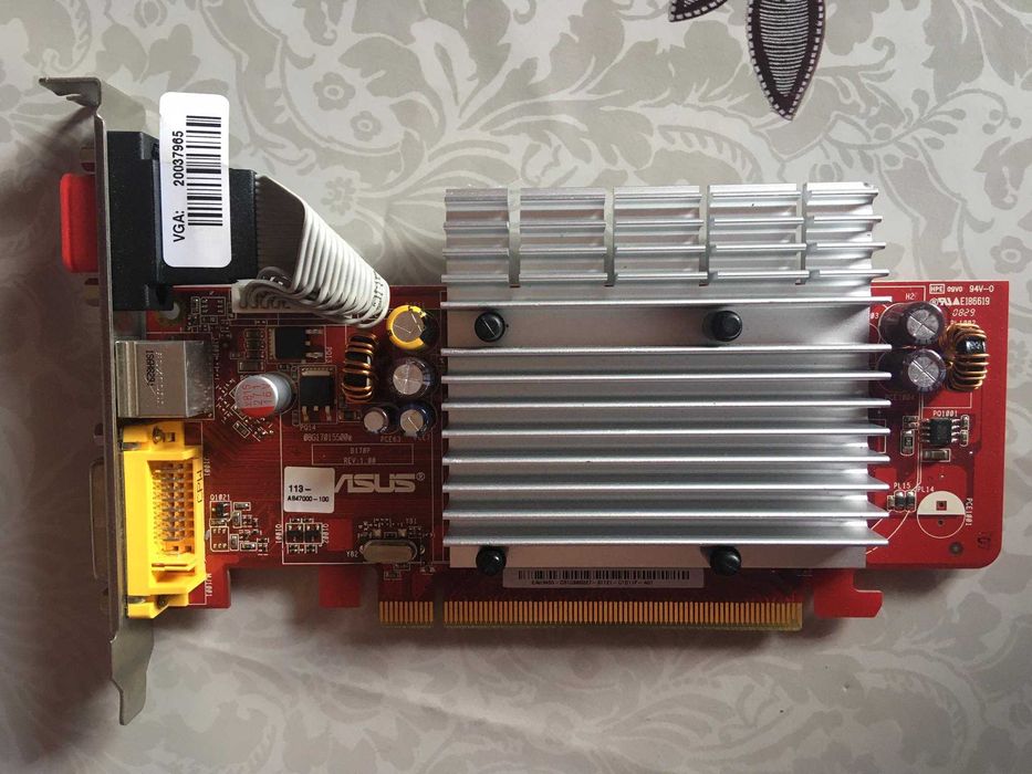 Видеокарта ASUS AMD Radeon HD 3450 DDR2 DVI VGA PCI-Express