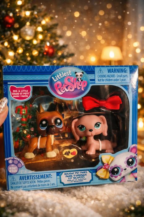 Holiday Pets Great Dane Littlest Pet Shop Lps Hasbro