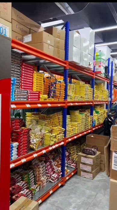 Стеллаж складской ,Stellaj, stilaj, омбор учун стелаж, метал