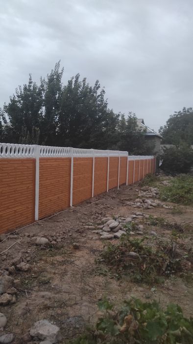 Еврозабор.куриниши чиройли бетон девор