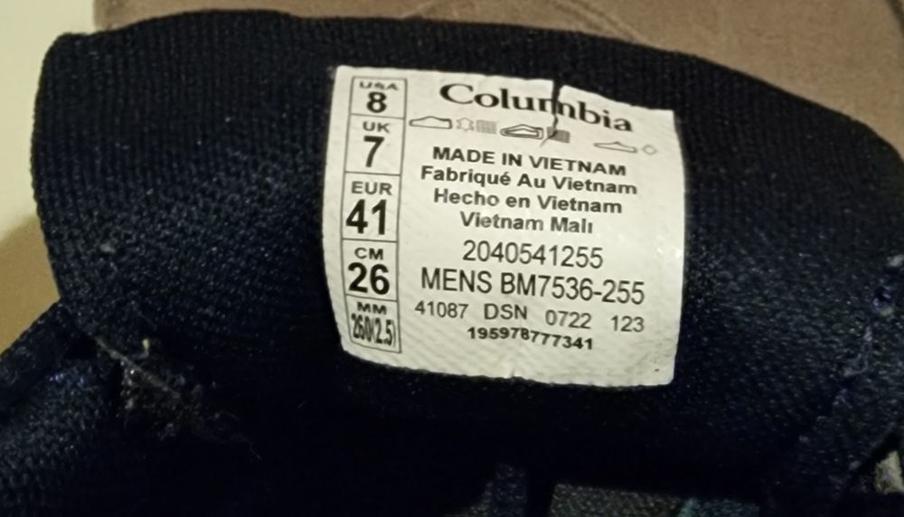 Incaltaminte piele naturală întoarsă Columbia Omni-Shield Plateau Venture Salomon, Nike