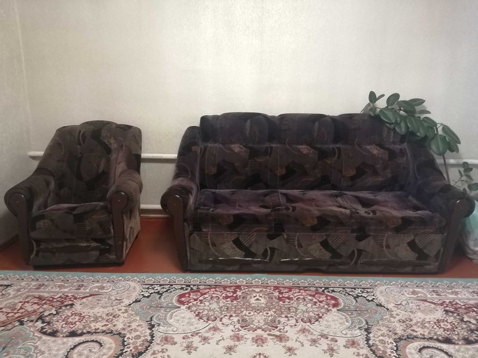Диван и 2 кресла