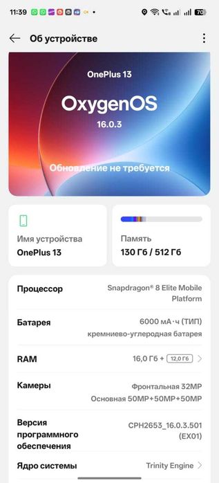 OnePlus 13 16/512gb