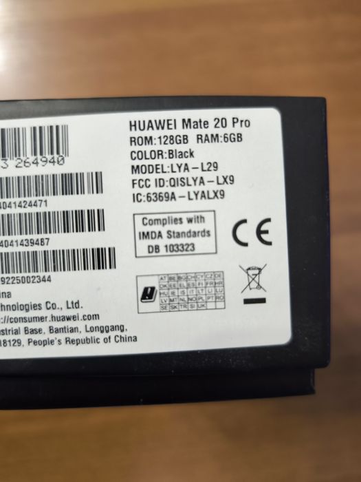 Продам смартфон Huawei Mate 20 Pro