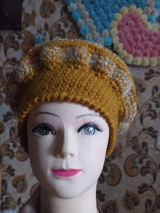 Шапочка и шарфик набор