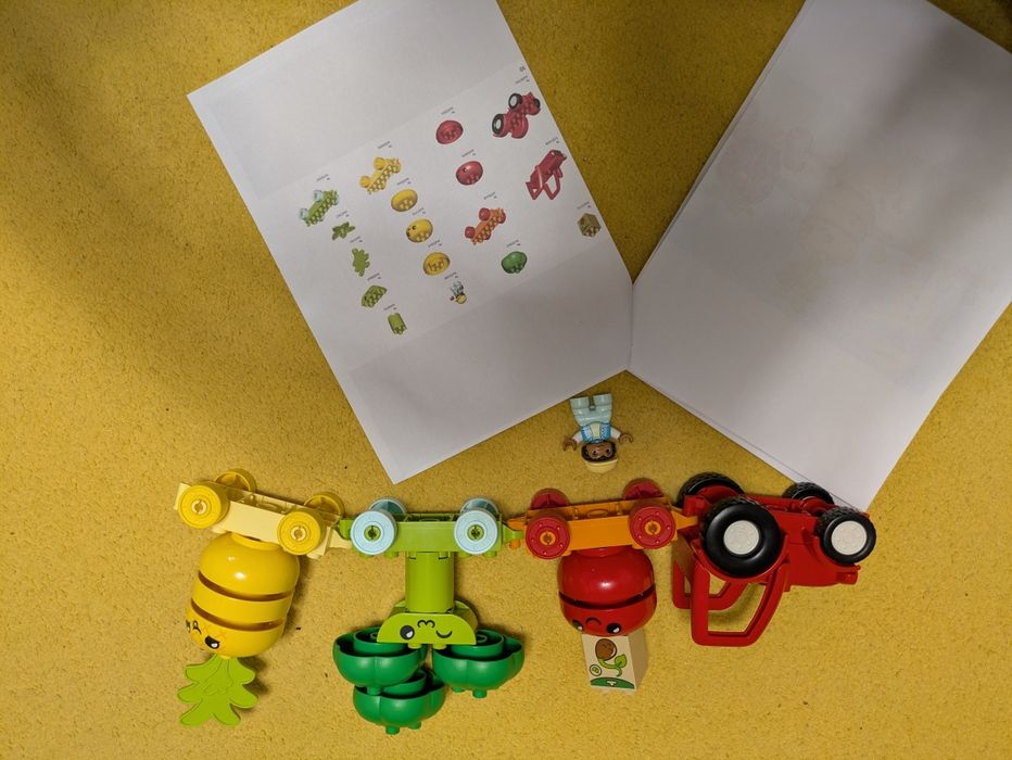 Lego Duplo - 10982 - Tractorul cu fructe si legume