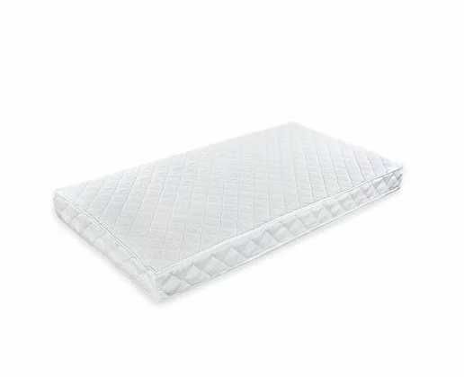 Pătuț bebe BabyNeeds Timmi 120x60 cm + Saltea 10 cm + Protecții pat