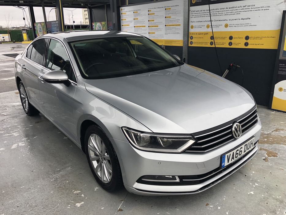 Usa portiera Vw Passat B8 2015-2023 gri argintiu cod LA7W berlina break combi capota portbagaj bara spate aripa fata 2.0 CRLB 150 cp cutie DSG QMM