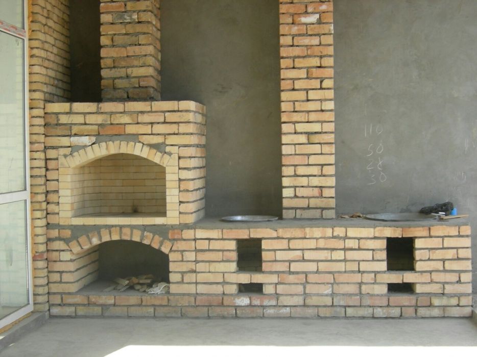 Строительство Барбекю. Очаги. Летние кухни. Камин