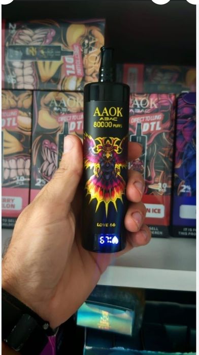 Pachet 3 Vape 80.000 Puffs Reincarcabil Narghilea Display