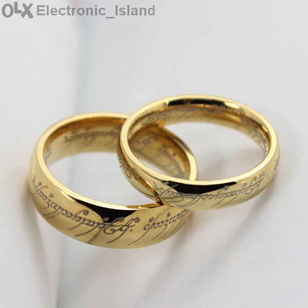 Пръстен Властелинът на пръстените Lord of the rings сребро или злато