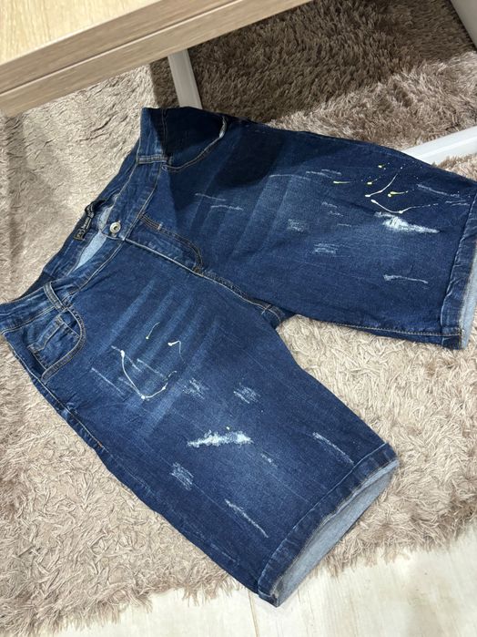 Мъжки къси дънкови панталони