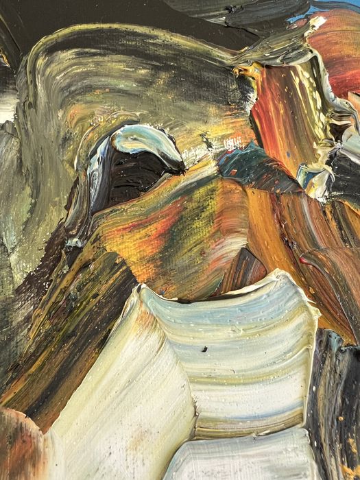 Маслената картина  на Павел Митков