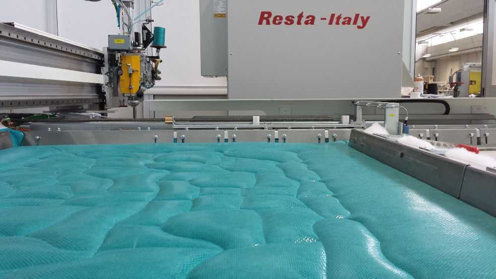 Mașină de matlasat CNC Resta H220 FURBA F.A.A.F. – 2015, funcțională - Saltele/Pilote/Paturi