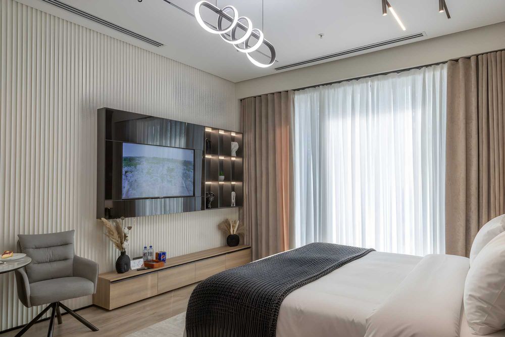 Аренда суточно люкс апартаменты в Nest One с видом на Ташкент Сити