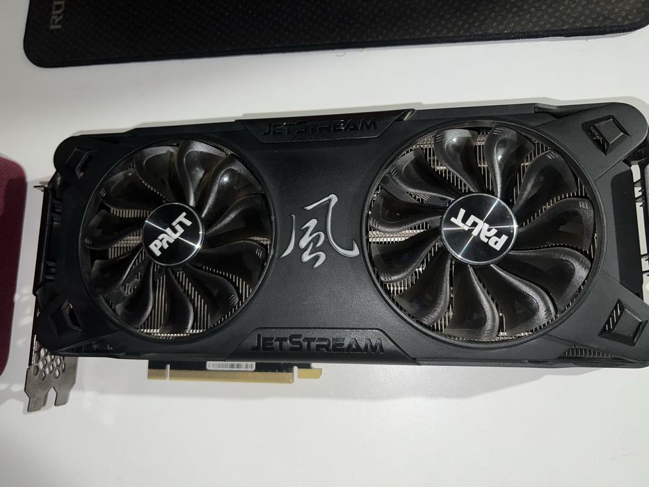 Продам видеокарту Palit RTX3070 Jetstream 8gb