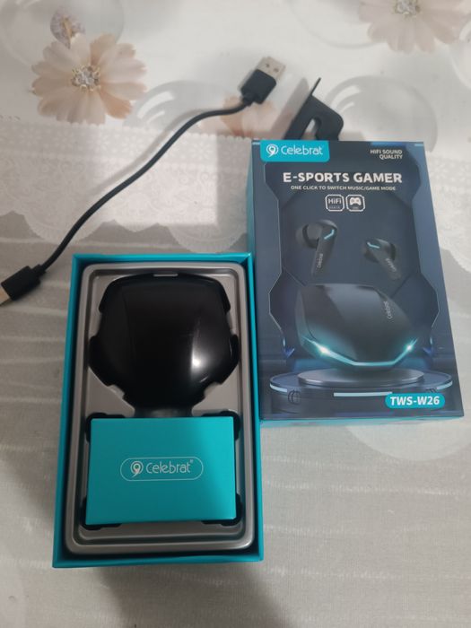 Игровые наушники w26 celebrat