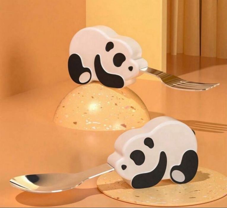 Бебешки прибори за самостоятелно хранене тип Doddl