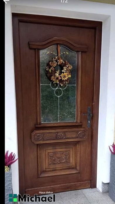 Usa intrare lemn masiv,Austria (Karin 4372)