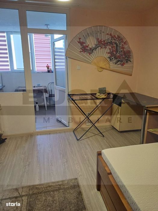 Garsoniera cocheta, 32 mp, etaj intermediar, zona BIG Manastur