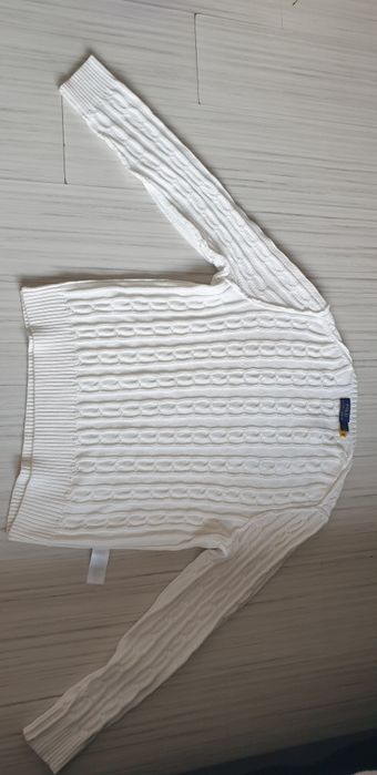 POLO Ralph Lauren Cable Cotton / Knit Mens Size L НОВО ! ОРИГИНАЛ! Мъжки Пуловер!