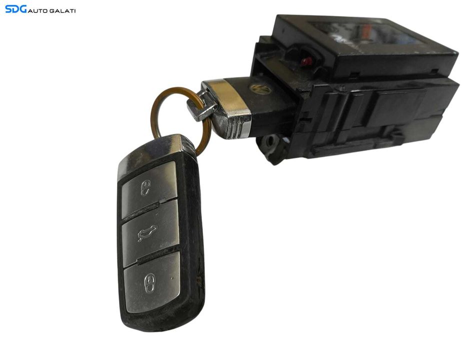 Contact Cititor Electric cu 2 Chei Cheie Volkswagen Passat B6 2005 - 2010 Cod 3C0905843R [LC2060]