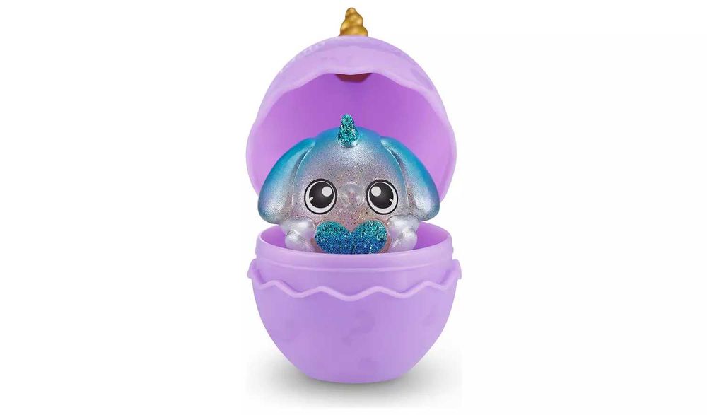 Плюшена играчка Рейнбоукорнс Голямо яйце с 20 изненади Rainbocorns