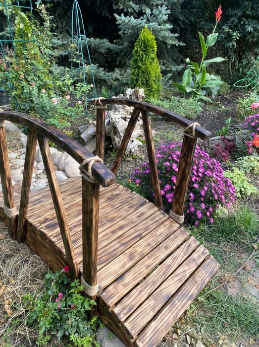 Мостик, декоративный мост из дерева