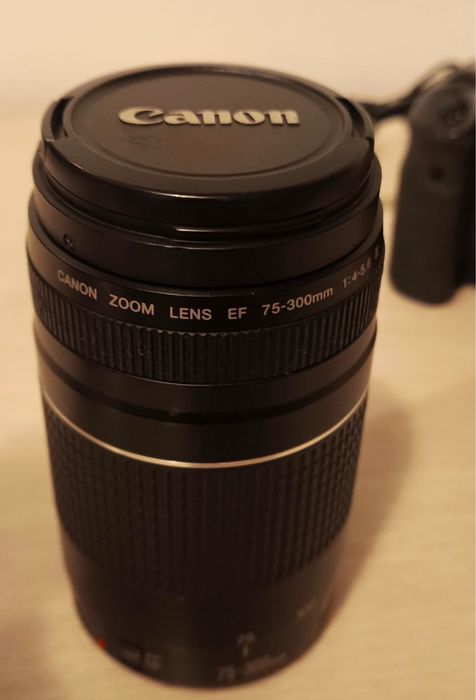 Canon EOS 6D + obiectiv Canon 75-300mm – stare foarte bună