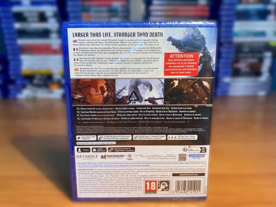 Новый Skydance's BEHEMOTH PS5 VR2/ Пс5 Вр2 Большой Выбор Игр